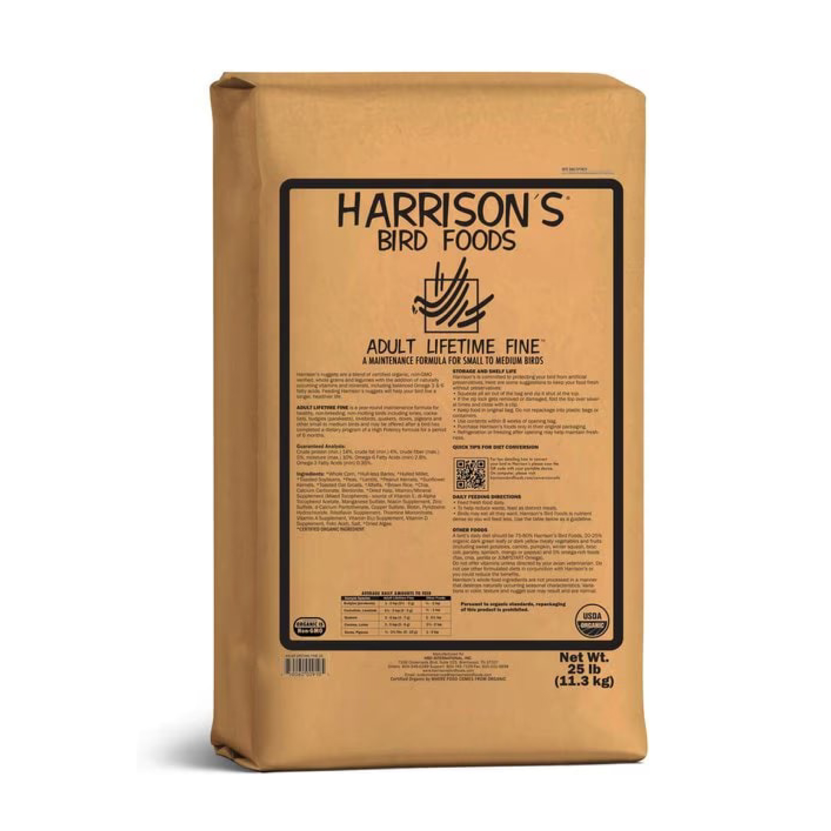 adult lifetime fine 25lb