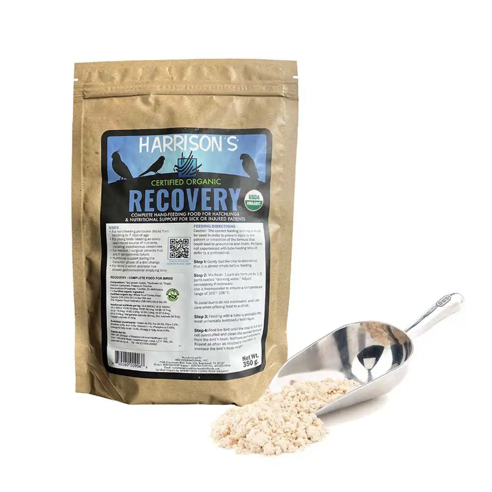 harrison's organic recovery 350g