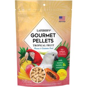 macaw tropical fruit gourmet pellets 1.25 lb