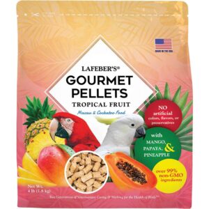 macaw tropical fruit gourmet pellets 4 lb
