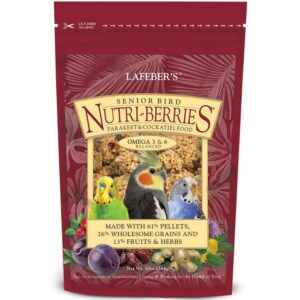 cockatiel senior bird nutri berries 10 oz