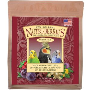 cockatiel senior bird nutri berries 3 lb