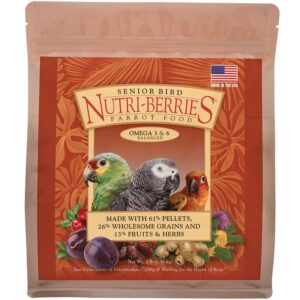 parrot senior bird nutri berries 3 lb