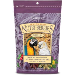 macaw senior bird nutri berries 10 oz
