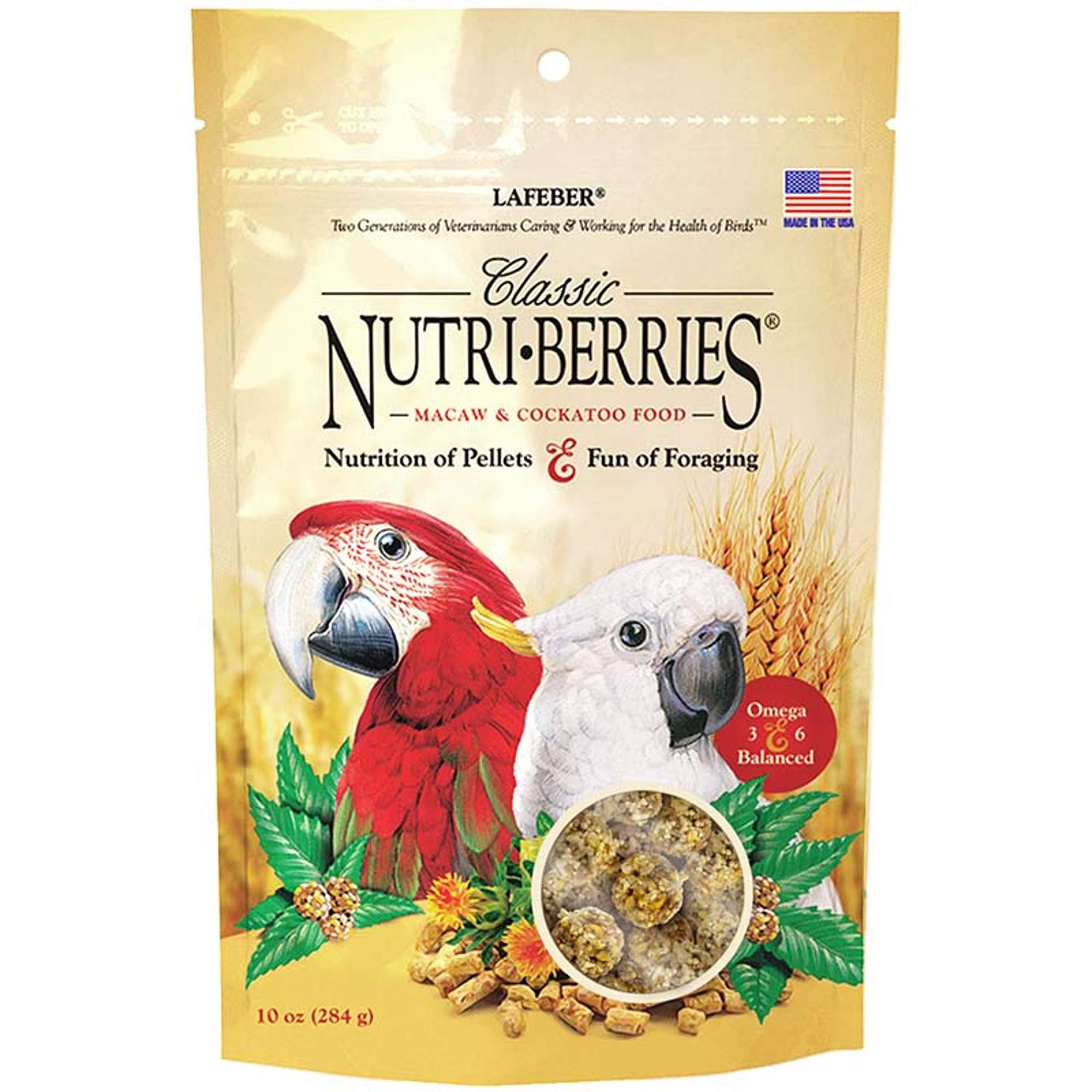 macaw classic nutri berries 10 oz
