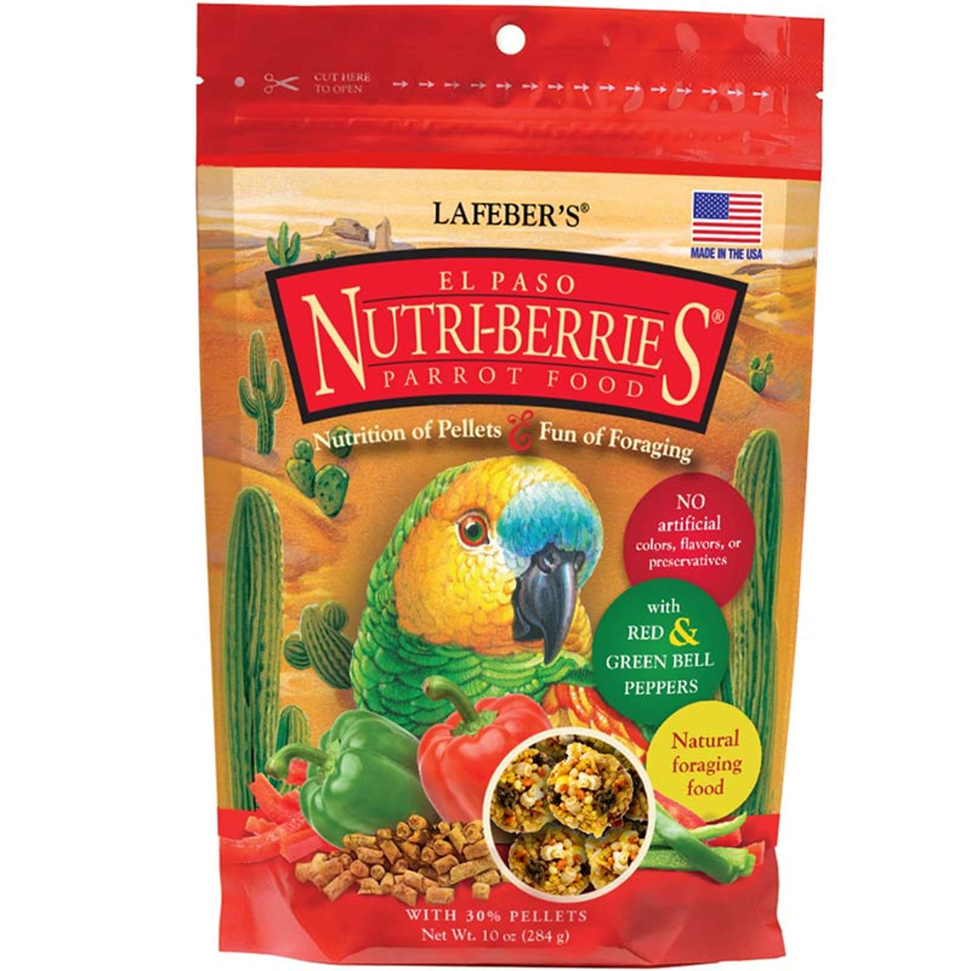 parrot el paso nutri berries 10 oz