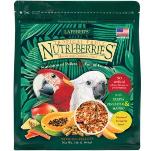 macaw tropical fruit nutri berries 3 lb
