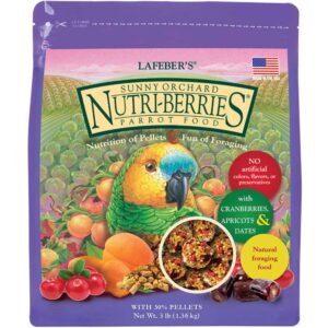 parrot sunny orchard nutri berries 3 lb