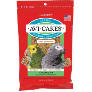 parrot classic avi cakes 12 oz
