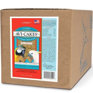 macaw classic avi cakes 20 lb