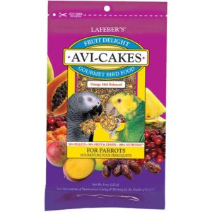 parrot fruit delight avi cakes 8 oz